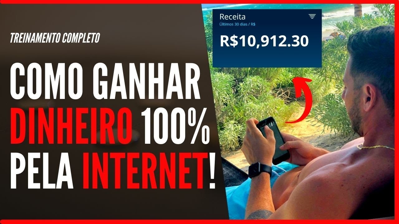 CURSO GRATUITO Como Criar 5 FONTES de RENDA na INTERNET Aula Completa!